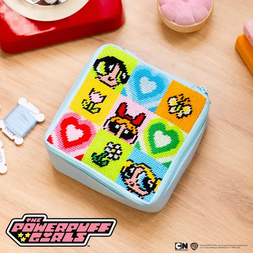 Craft Club Perfect Girl Formula kit pouch 12x12 powerpuff