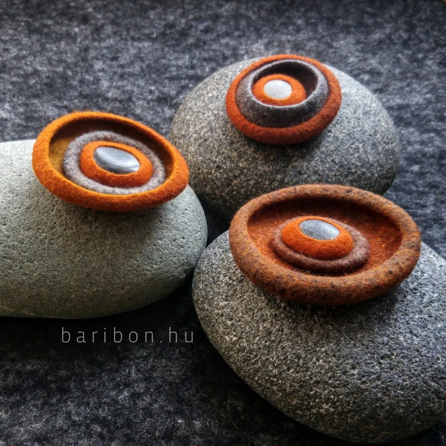 Baribon Ring and Brooch pachet workshop inel brosa