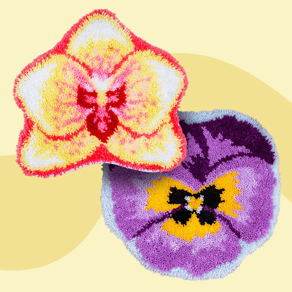 Craft Club Petal Paradise Duo kit covor floral 2 modele