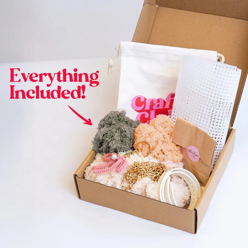 Craft Club Gingham kit geanta tesuta