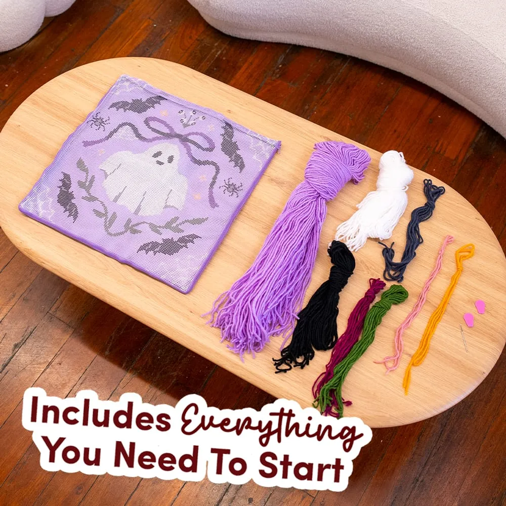 Craft Club Full Fright set broderie halloween 3 piese