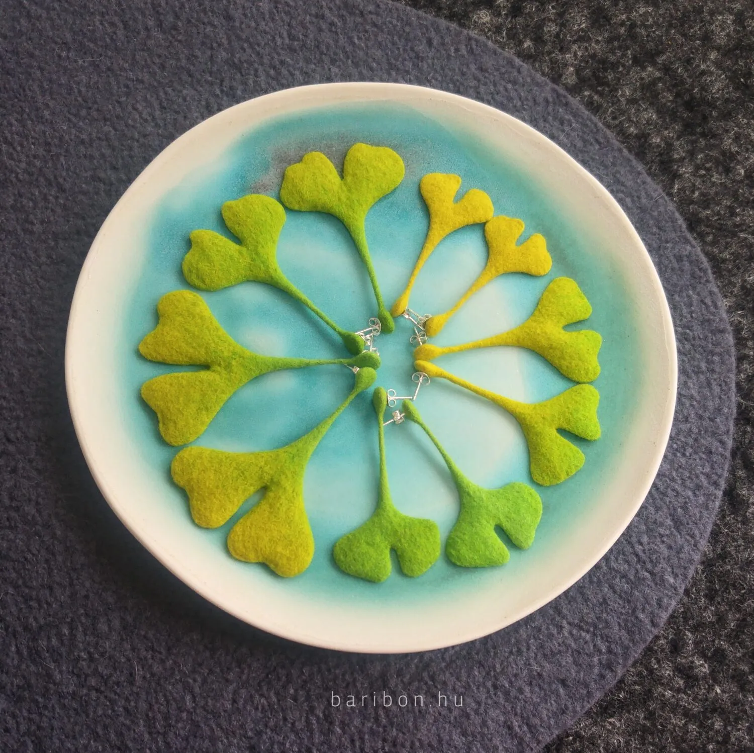 Baribon Ginkgo pachet workshop set bijuterii handmade