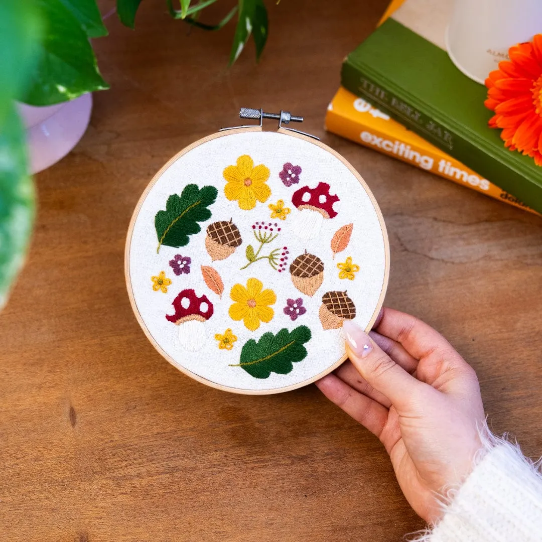Craft Club Woodland Wonder kit broderie relaxare