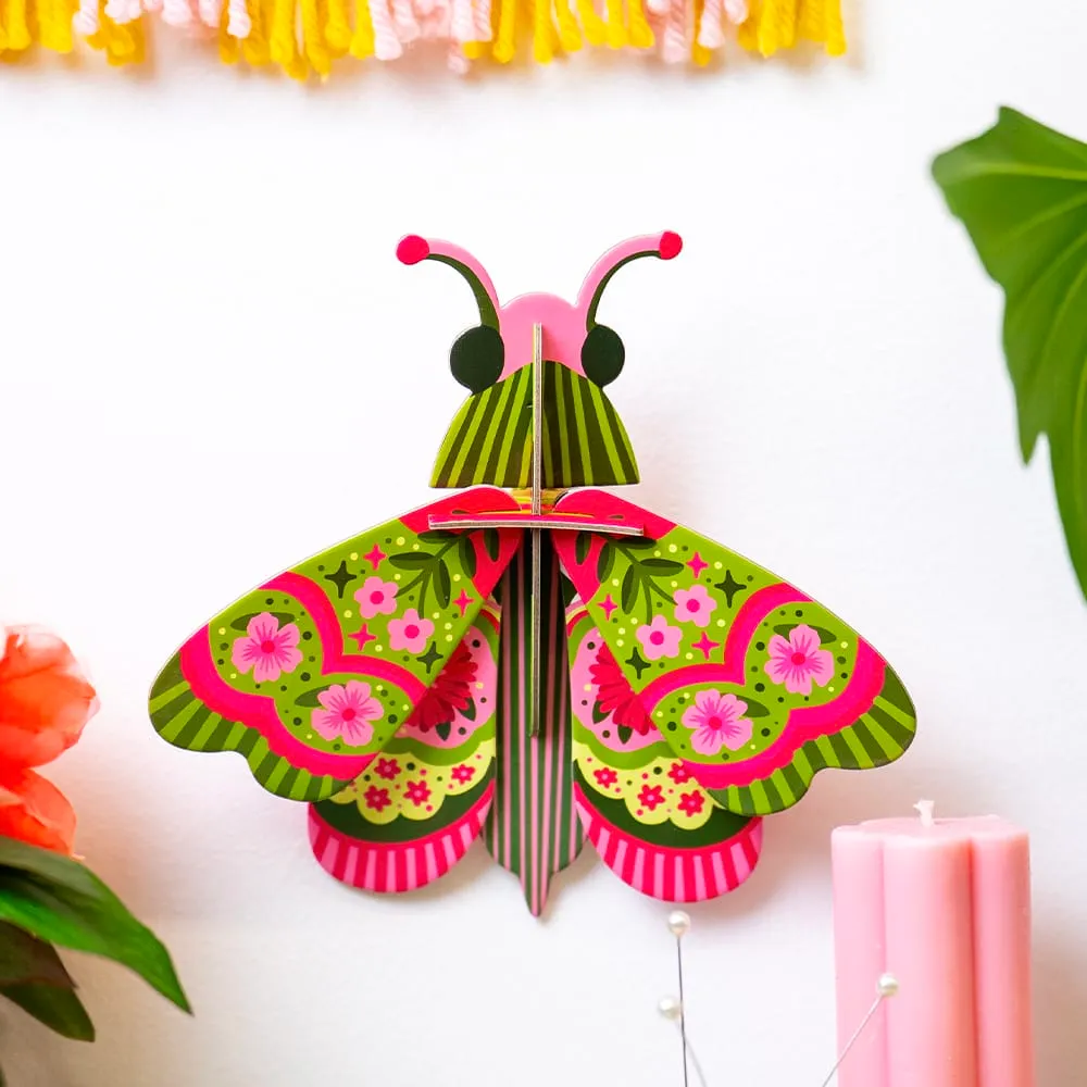 Craft Club Atlas Midi Moth puzzle 3D decor 20x17 cm