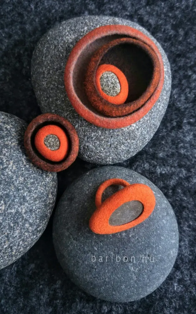 Baribon Ring and Brooch pachet workshop inel brosa