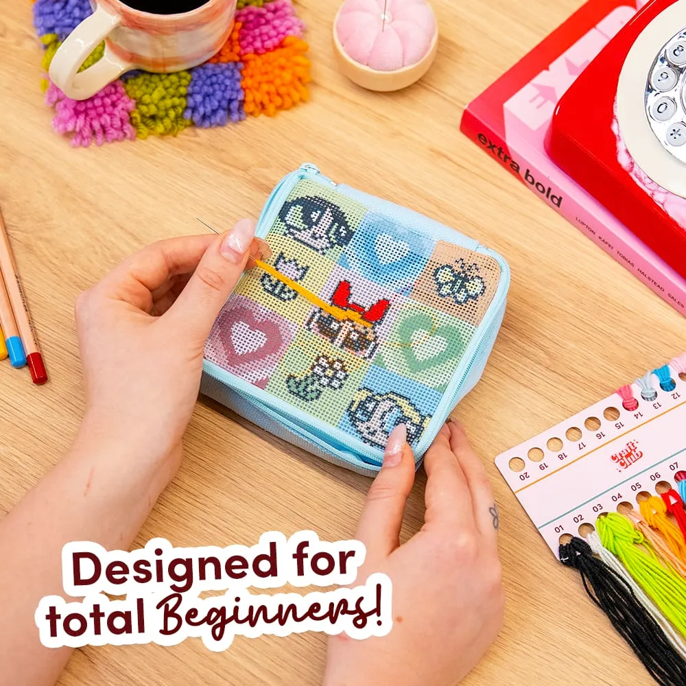 Craft Club Perfect Girl Formula kit pouch 12x12 powerpuff