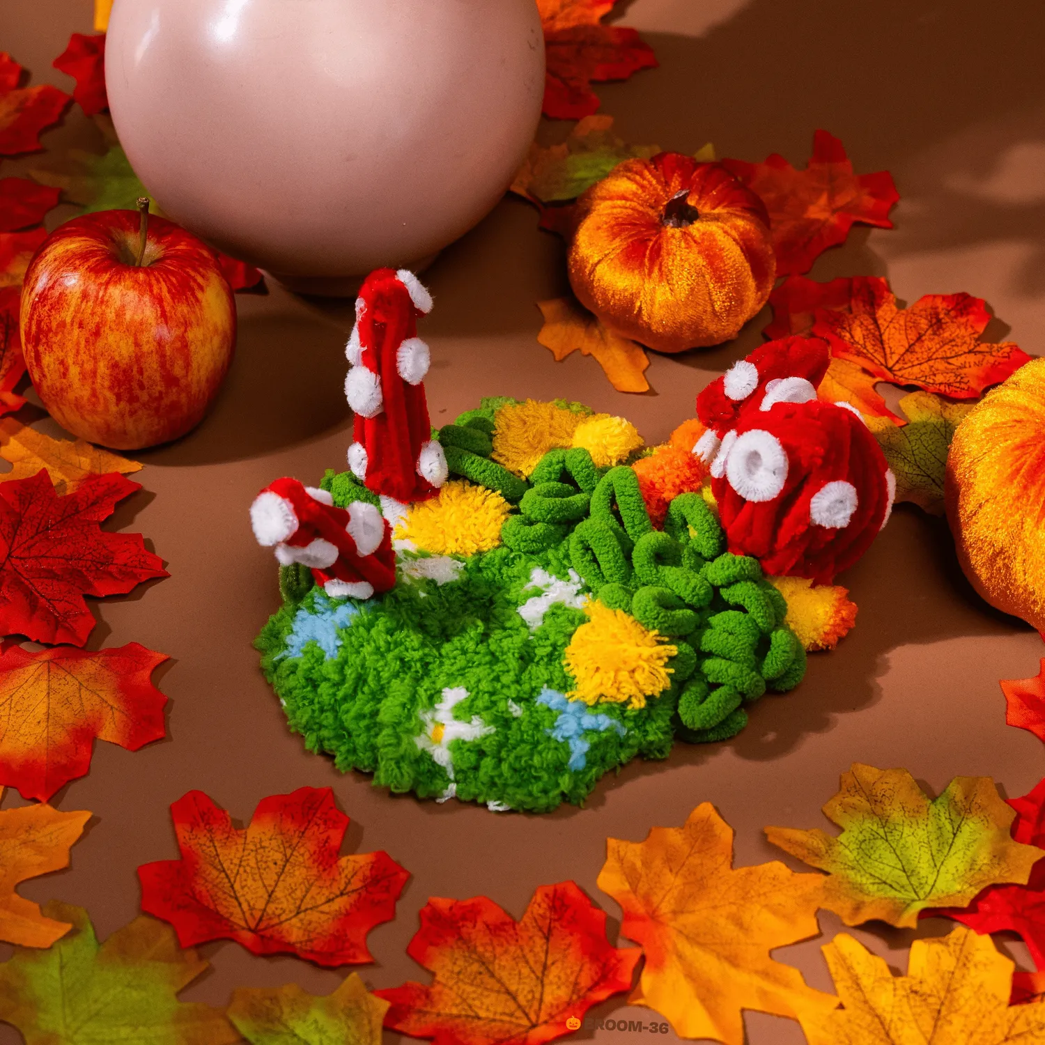 Craft Club Mushroom Meadow kit suport pahare 20x18 cm