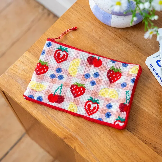 Craft Club Fruit Market kit portfard fructe 22x14,5 cm