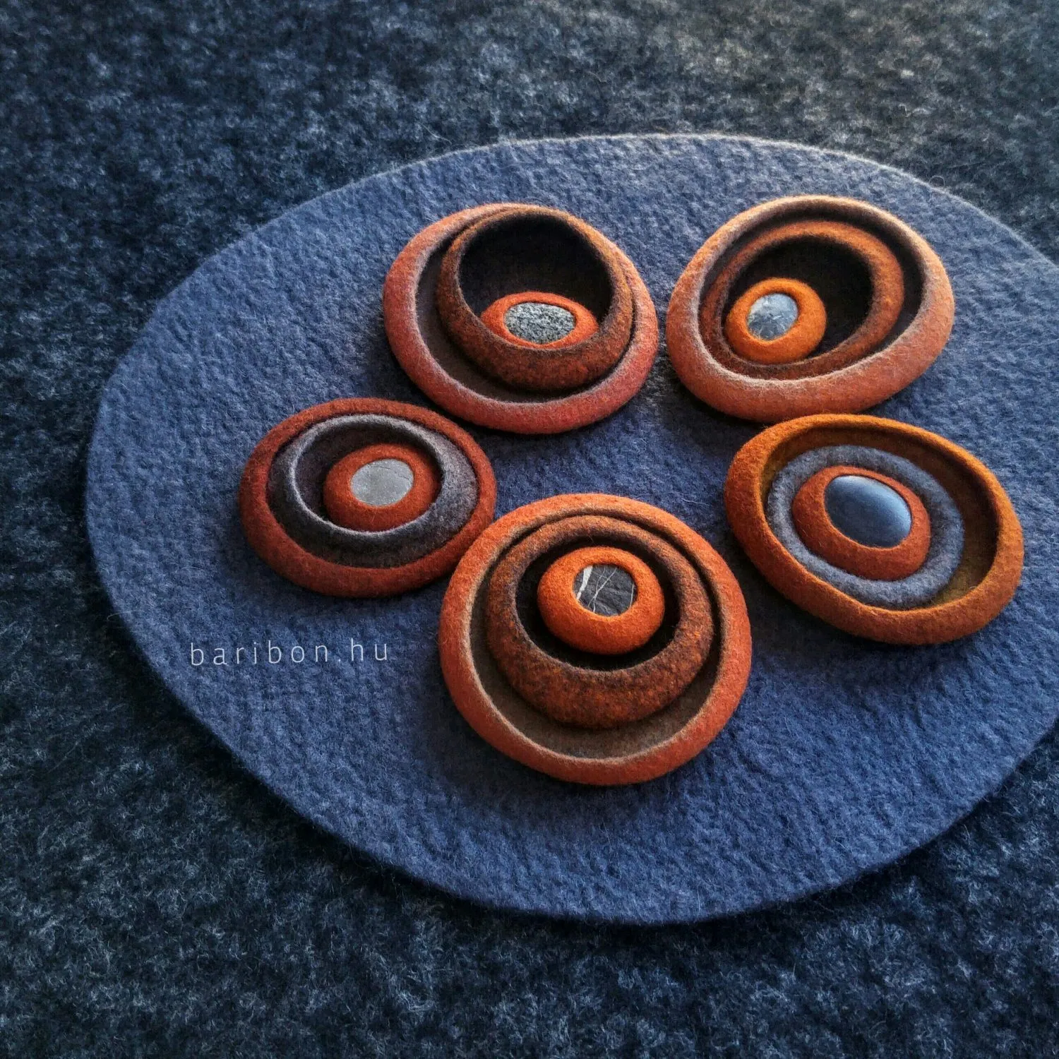 Baribon Ring and Brooch pachet workshop inel brosa