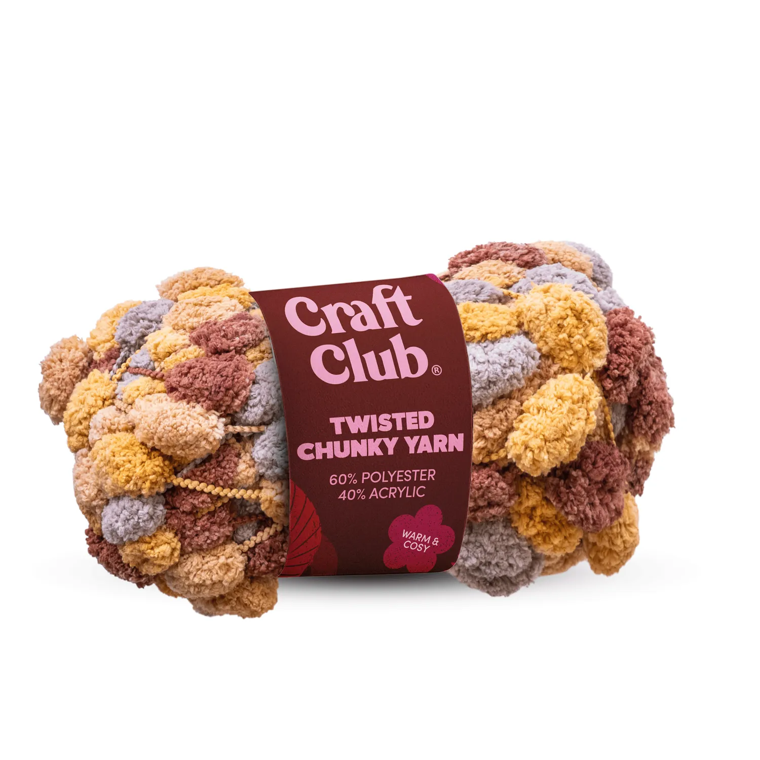 Craft Club Popcorn fir jumbo 130 g poliester
