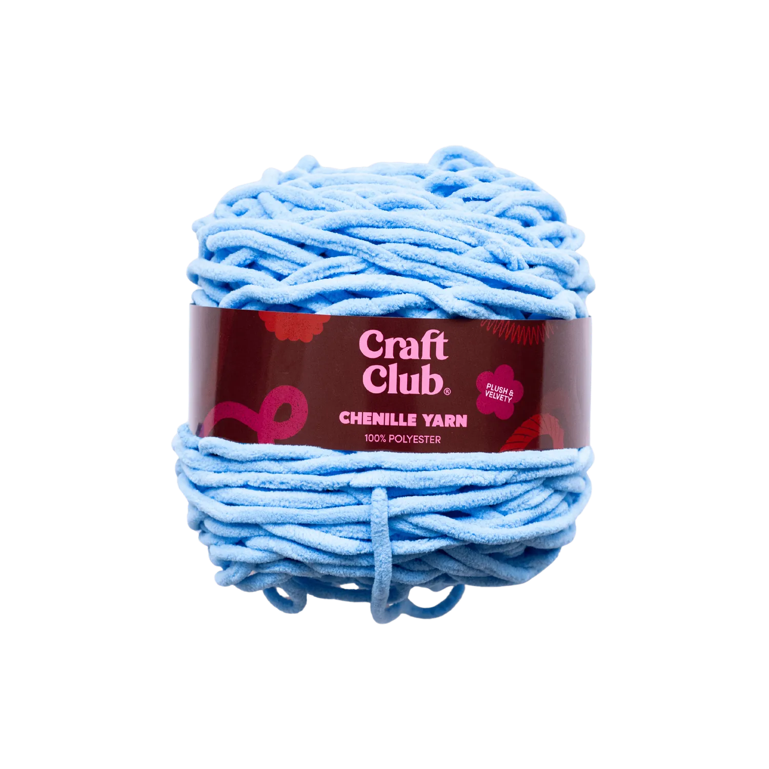 Craft Club fir chenille 165g 250m poliester