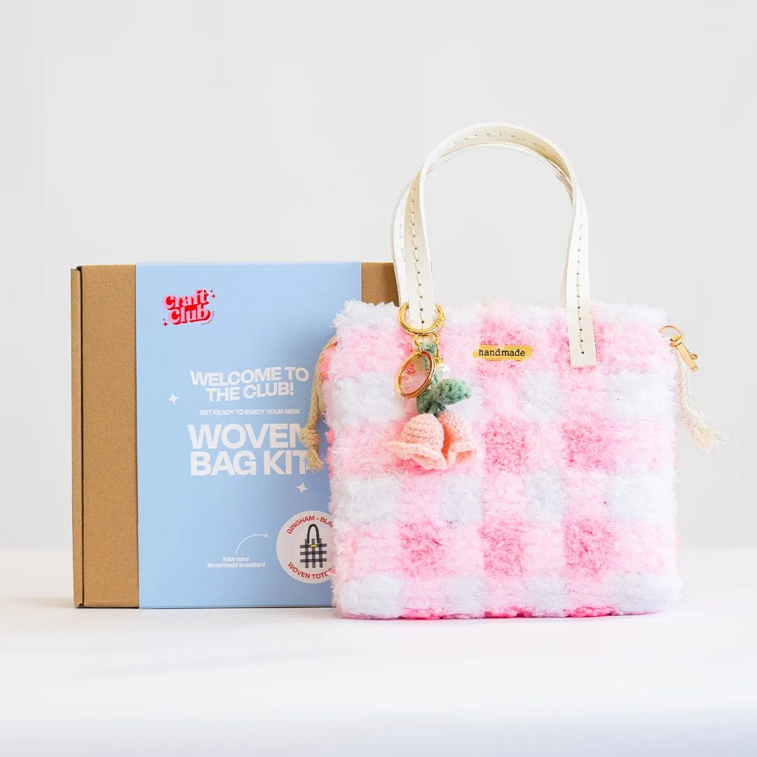 Craft Club Gingham kit geanta tesuta