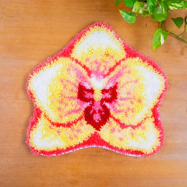 Craft Club Island Orchid kit covor floral 51x48,5 cm
