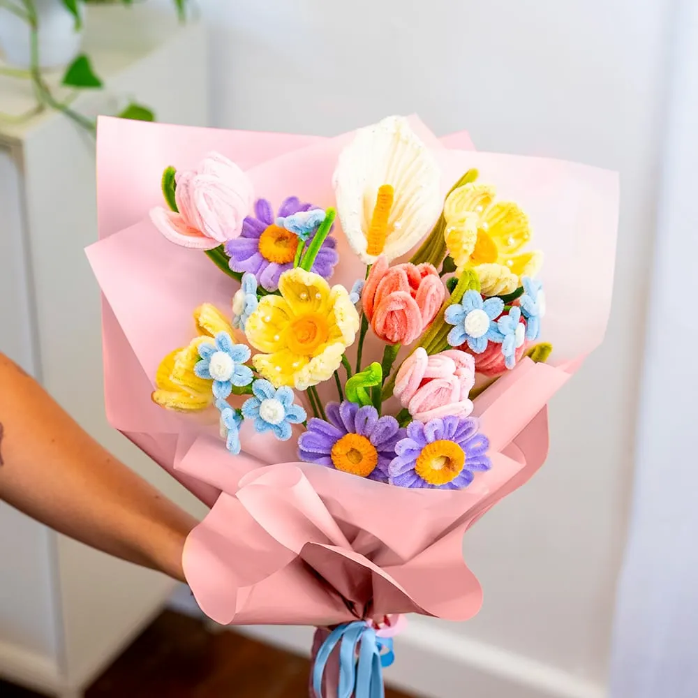 Craft Club buchet chenille kit începători
