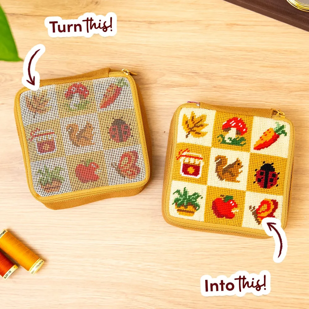Craft Club Fall Harvest Charms kit portfard 12x12 cm