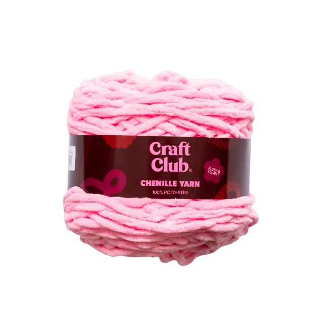 Craft Club fir chenille 165g 250m poliester