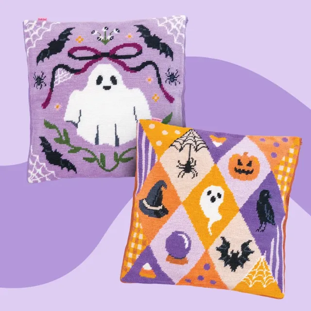 Craft Club Spooky Sofa set 2 kituri perne goblen 43x43 cm