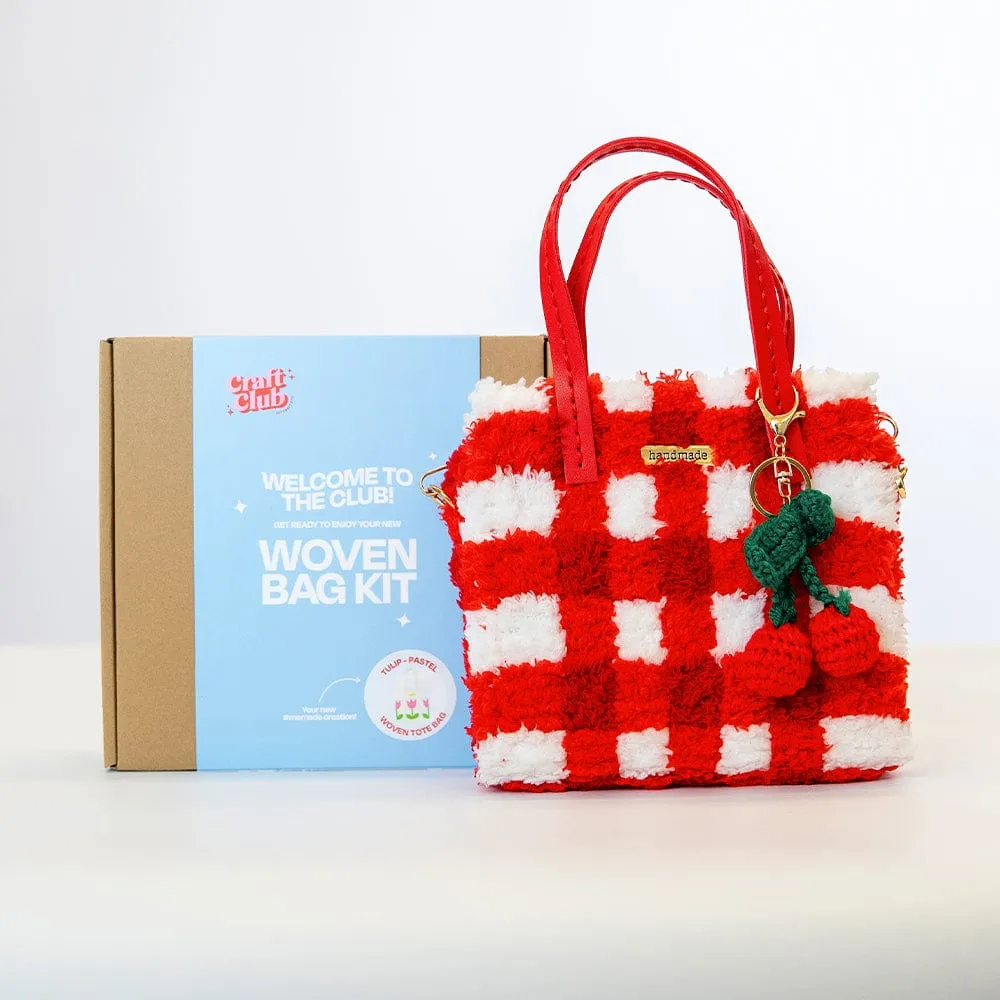 Craft Club Gingham kit geanta tesuta
