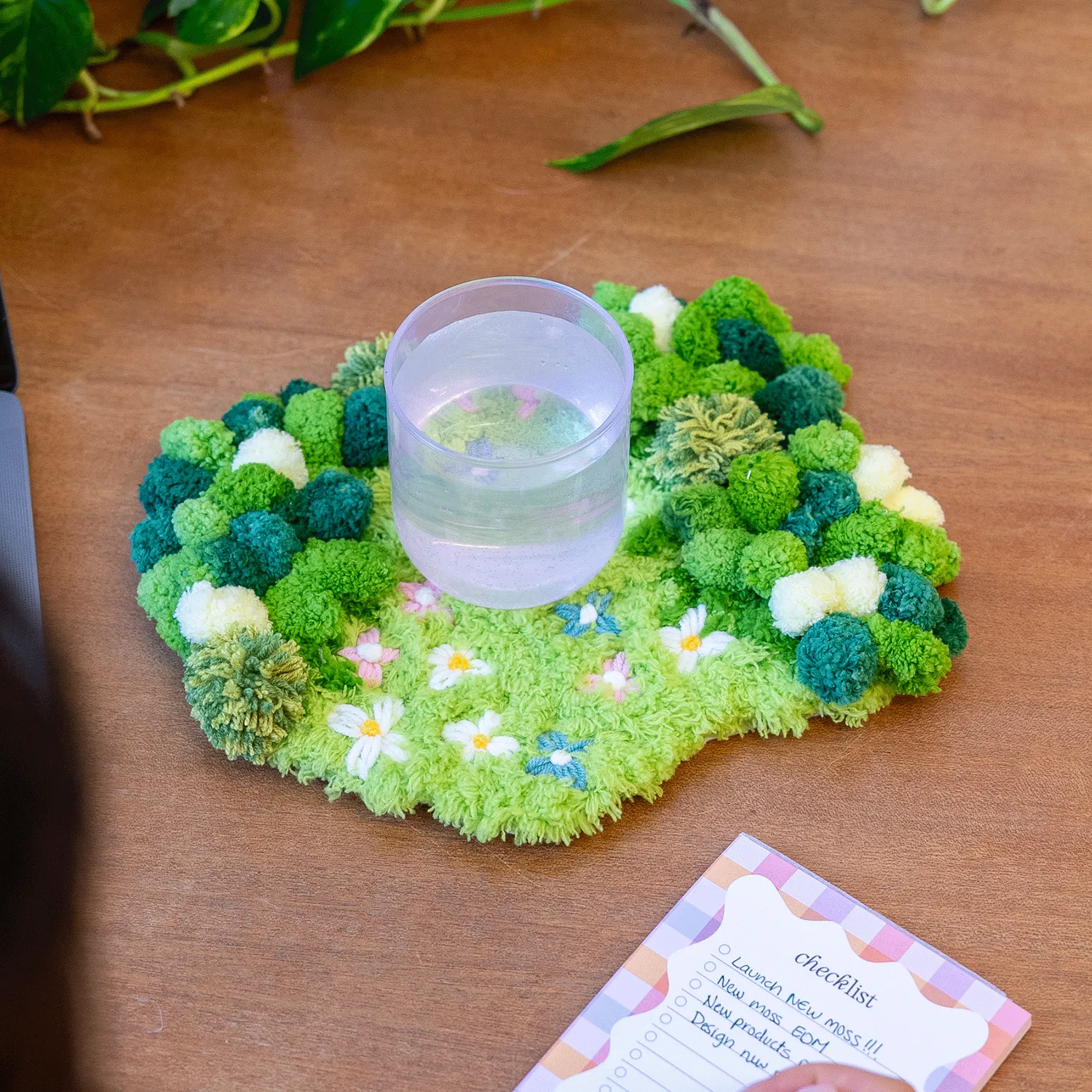Craft Club Floral Grove kit coaster muschi flori 25x19 cm