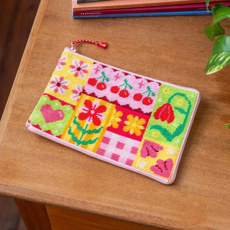 Craft Club Patchwork Party kit etui goblen 22x14,5 cm