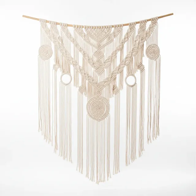 Macrame Meu capatai mare macrame bumbac 82x110 cm