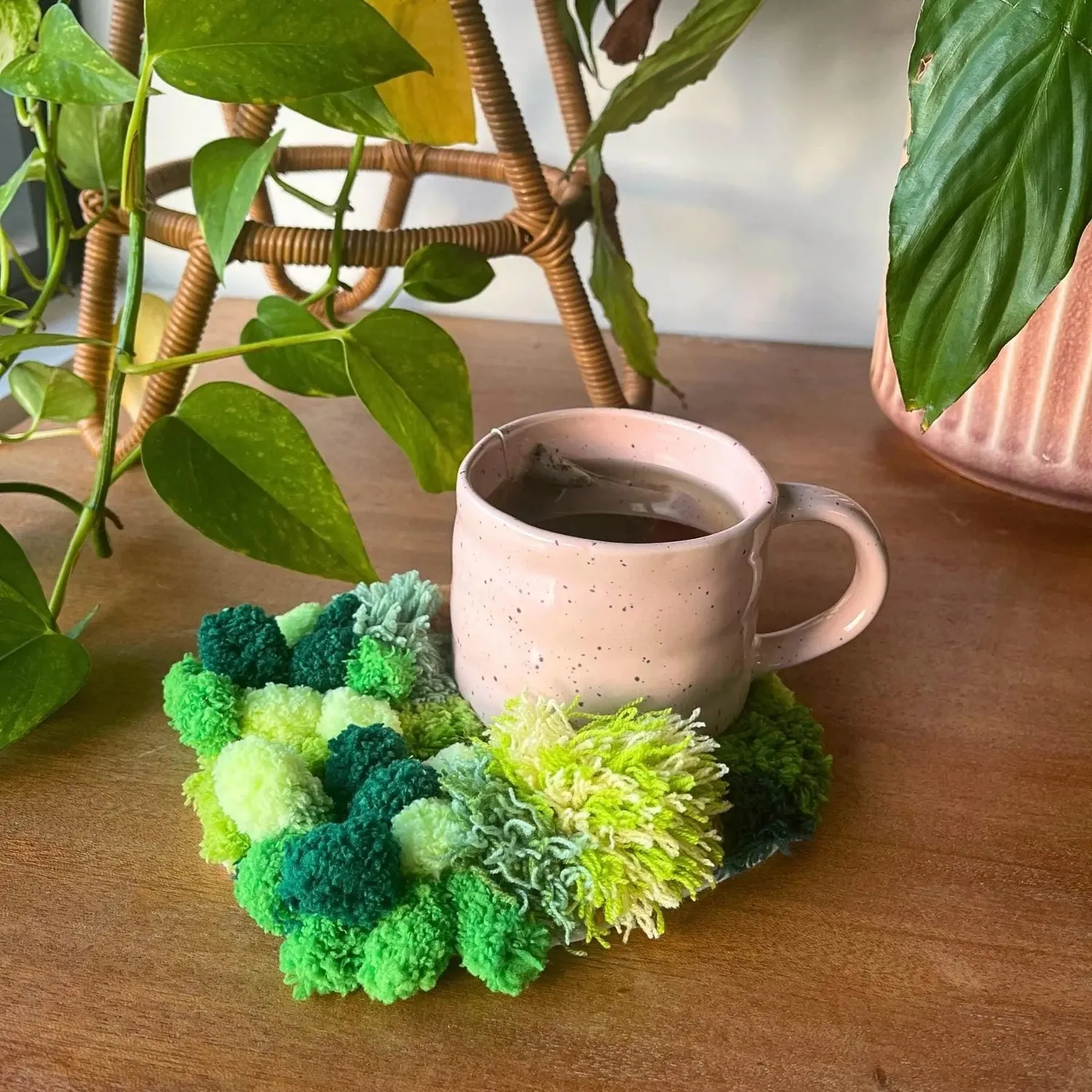 Craft Club Grassy Garden kit coaster muschi 20x17cm