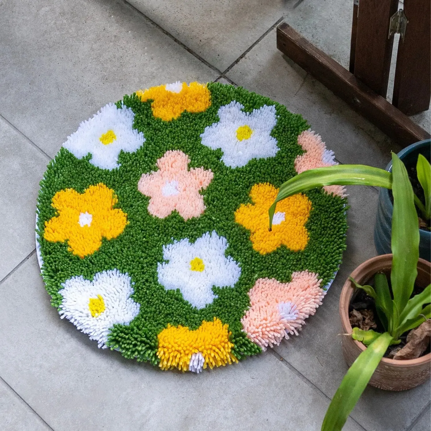 Craft Club Flower Bomb kit covor 48x48