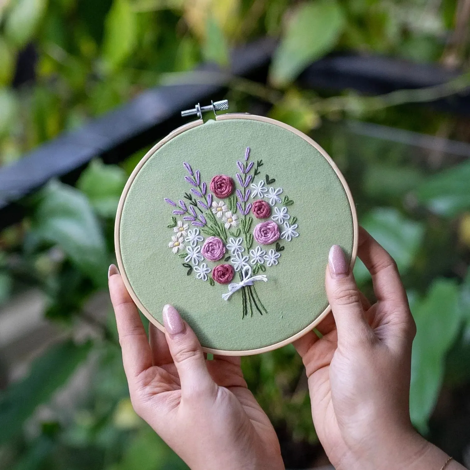 Craft Club Darling Daisy Bouquet kit de broderie floral