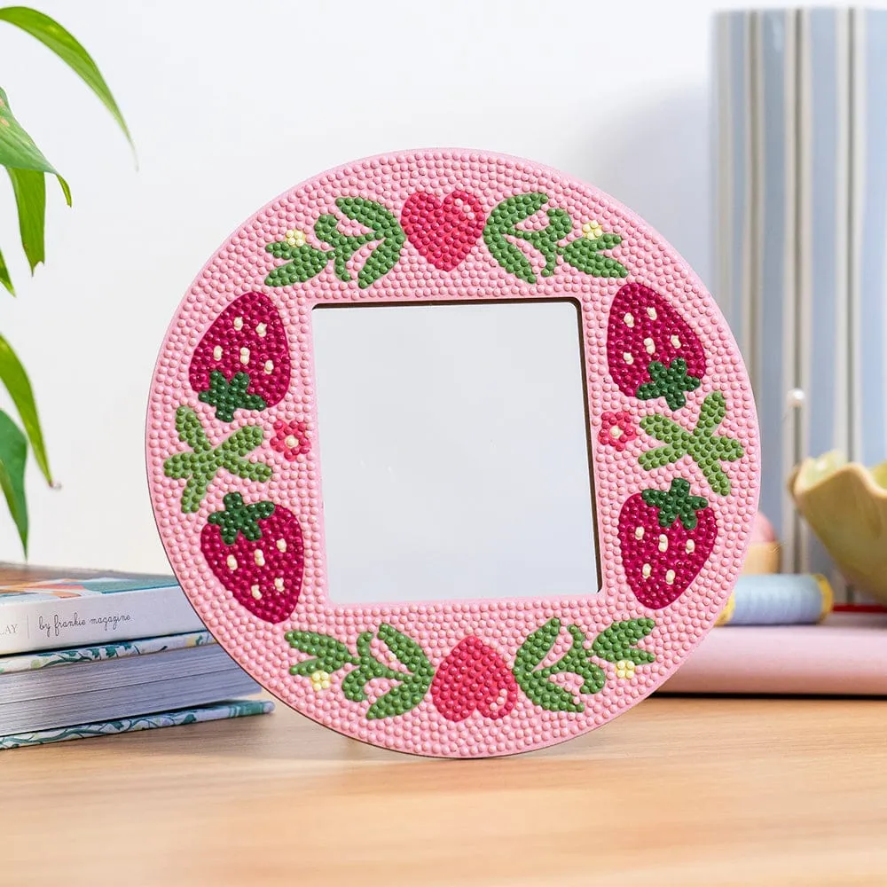 Craft Club kit rama oglinda diamond painting florala