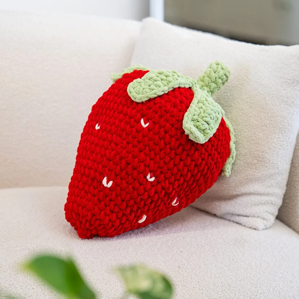 Craft Club Strawberry Dreams set croșetat și covor latch hook