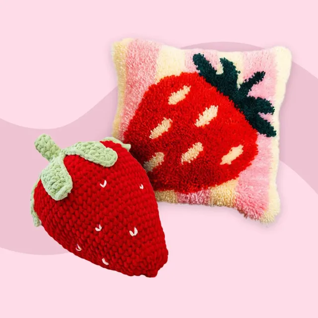Craft Club Berry Patch set 2 perne capsuna kit incepatori