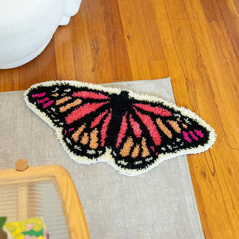Craft Club The Butterflies covor latch hook set 2 kituri începători