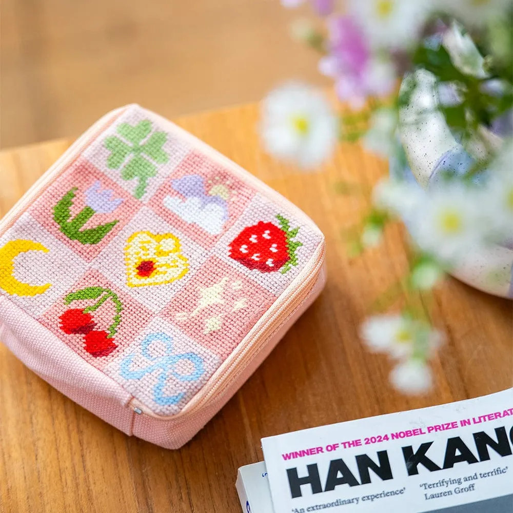 Craft Club Pink Perfection set broderie poseta roz 2 kituri