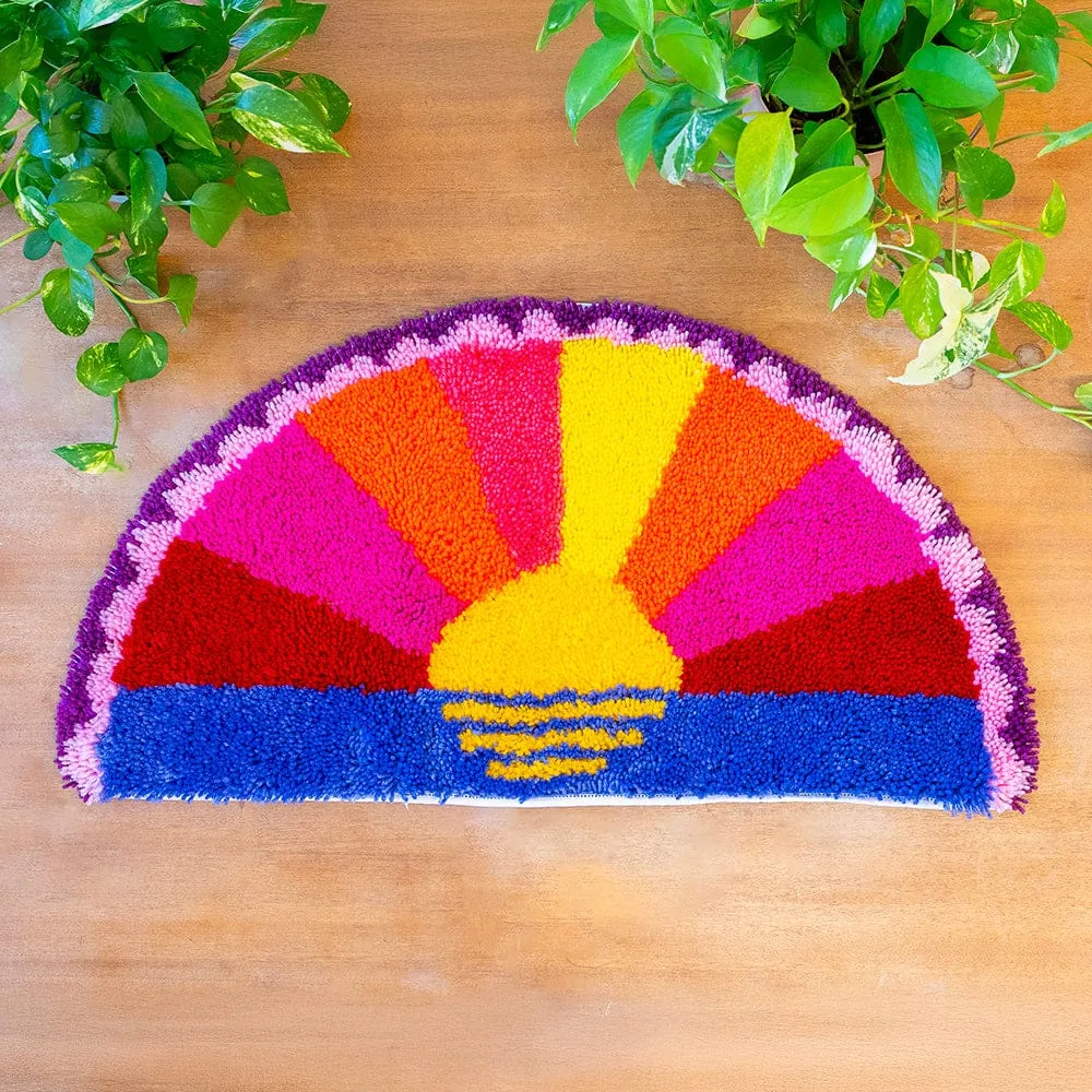 Craft Club Cloudy Portal covor XL latch hook