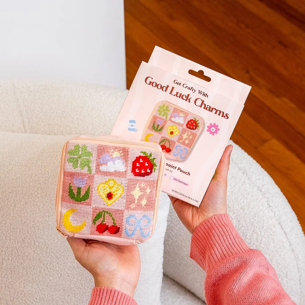Craft Club Good Luck Charms kit pouch 12x12cm