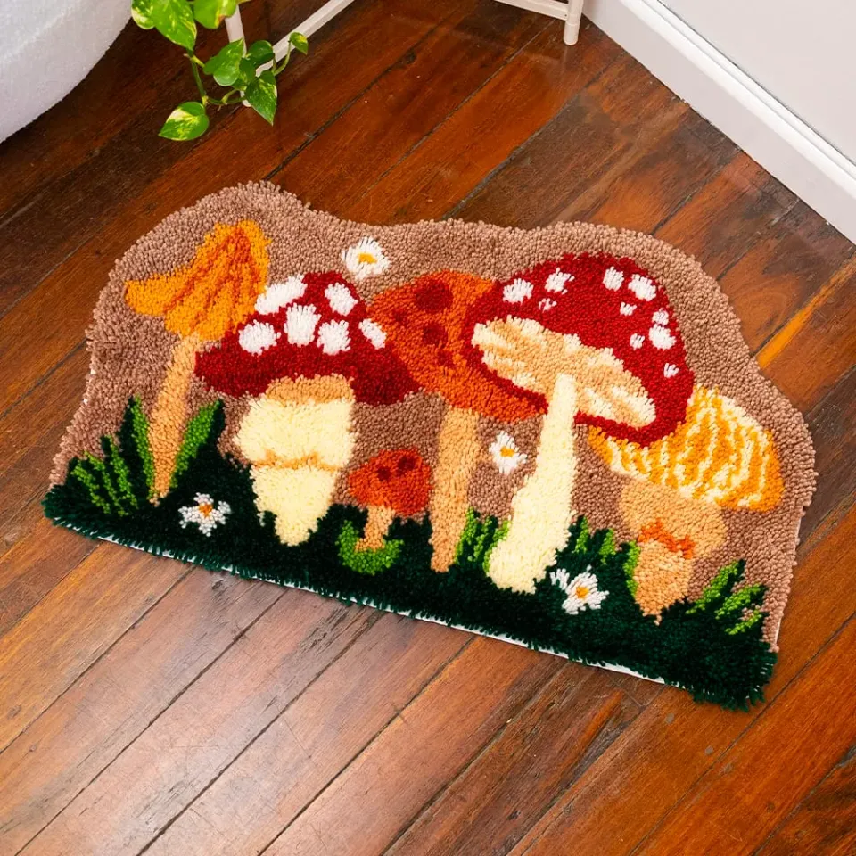 Craft Club Mushroom Forest XL kit covor 80x48