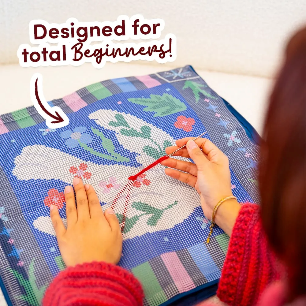 Craft Club Darling Dove kit perna tapiserie 45x45 cm