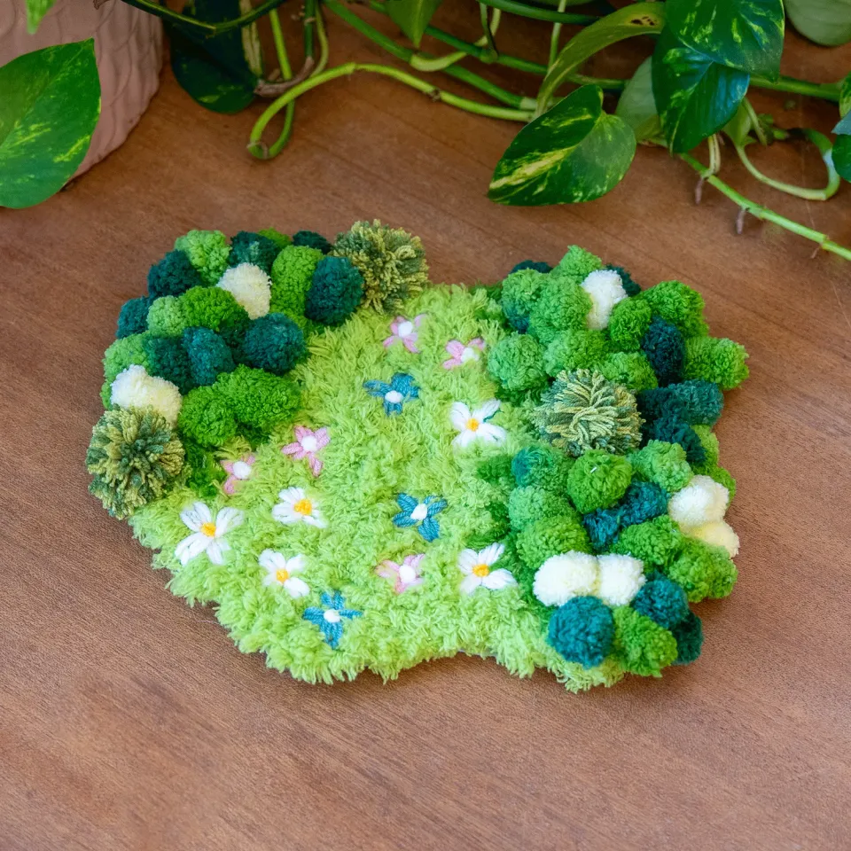 Craft Club Floral Grove kit coaster muschi flori 25x19 cm
