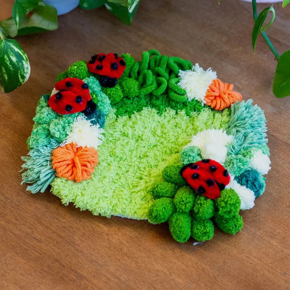 Craft Club Garden Friends kit coaster 22x19 cm