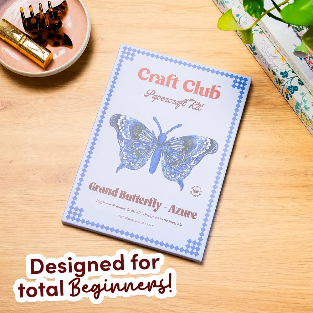 Craft Club Grand Butterfly puzzle 3D tablou fluture