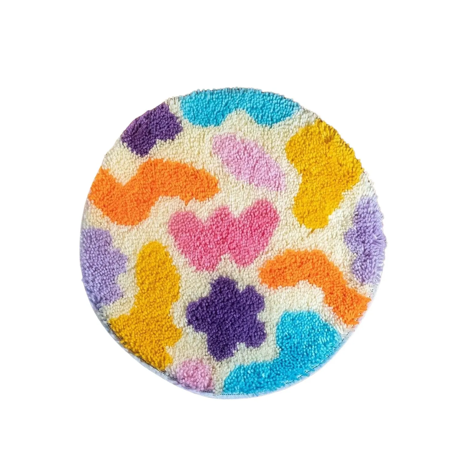 Craft Club Botanic Brights covor latch hook 48x48 cm