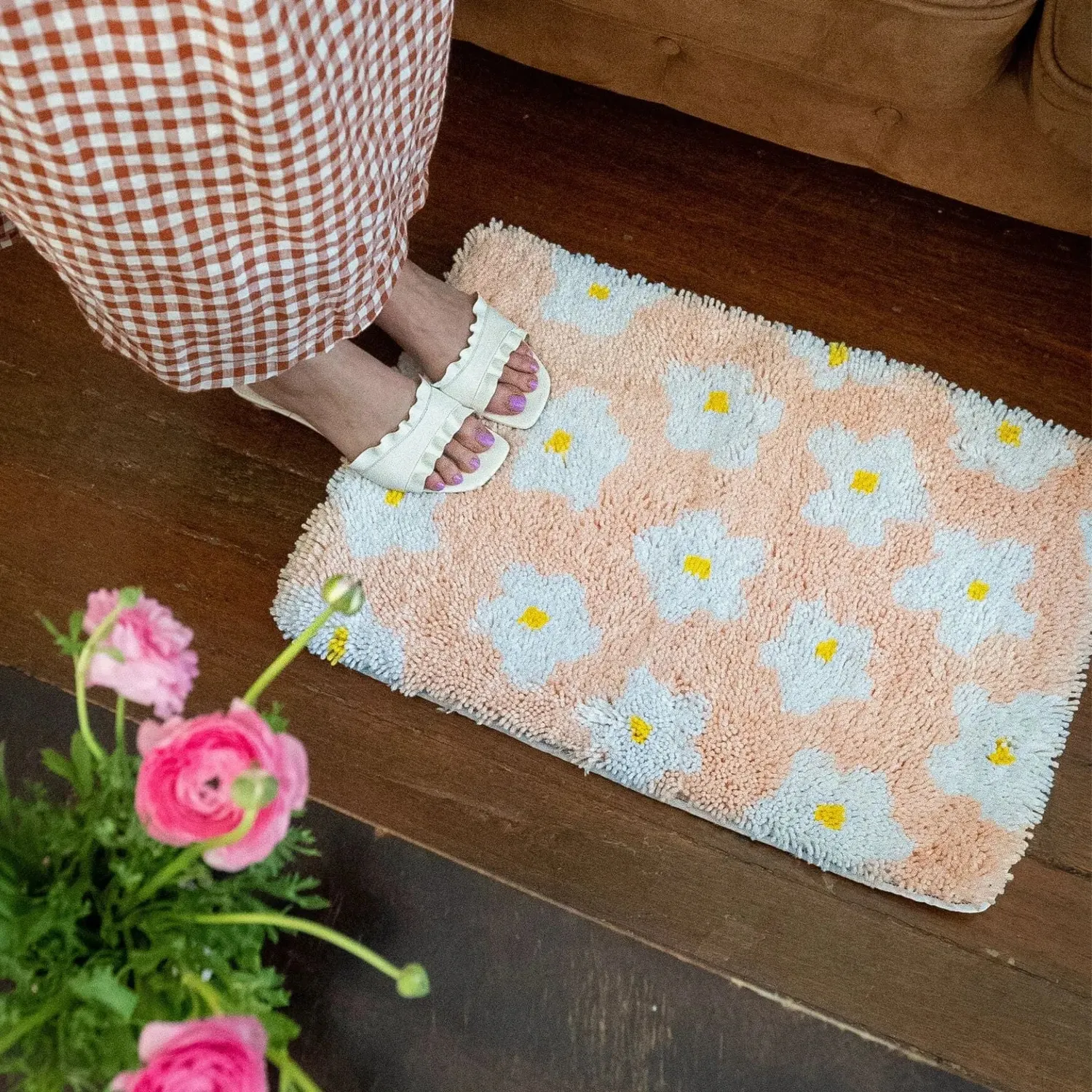 Craft Club Daisy kit covor handmade floral