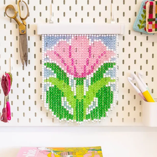 Craft Club kit perdea din margele decor fereastra