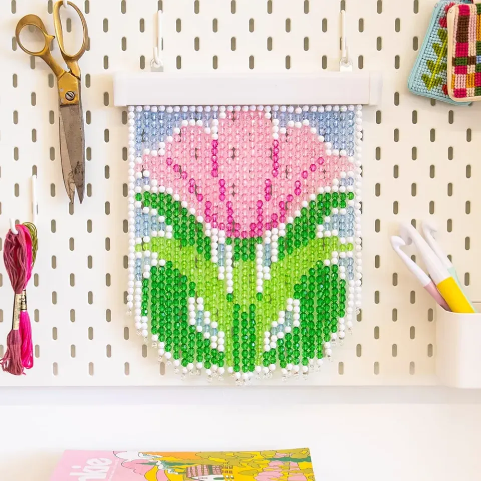 Craft Club kit perdea din margele decor fereastra