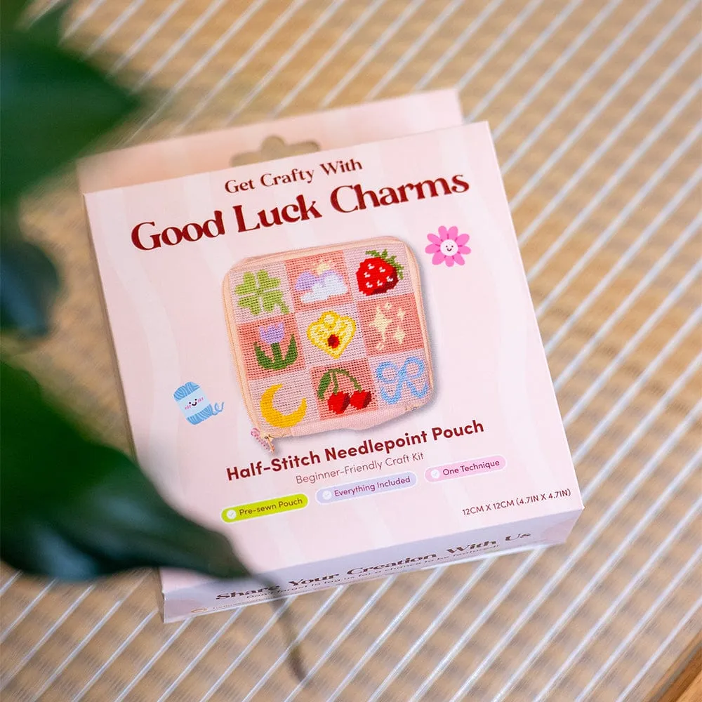 Craft Club Good Luck Charms kit pouch 12x12cm