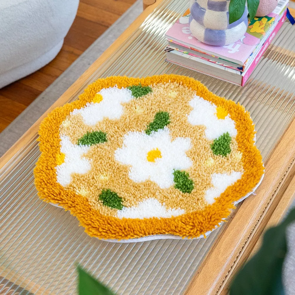 Craft Club Delightful Daisies kit covor 48x48 margarete