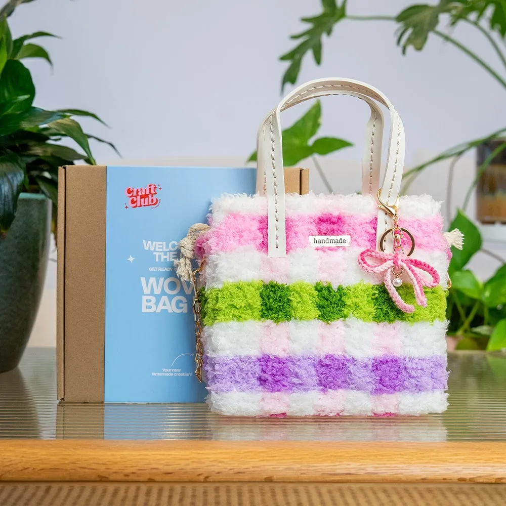 Craft Club Gingham kit geanta tesuta