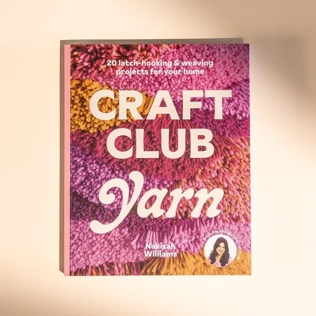 Craft Club Yarn carte 20 proiecte latch hooking si tesut