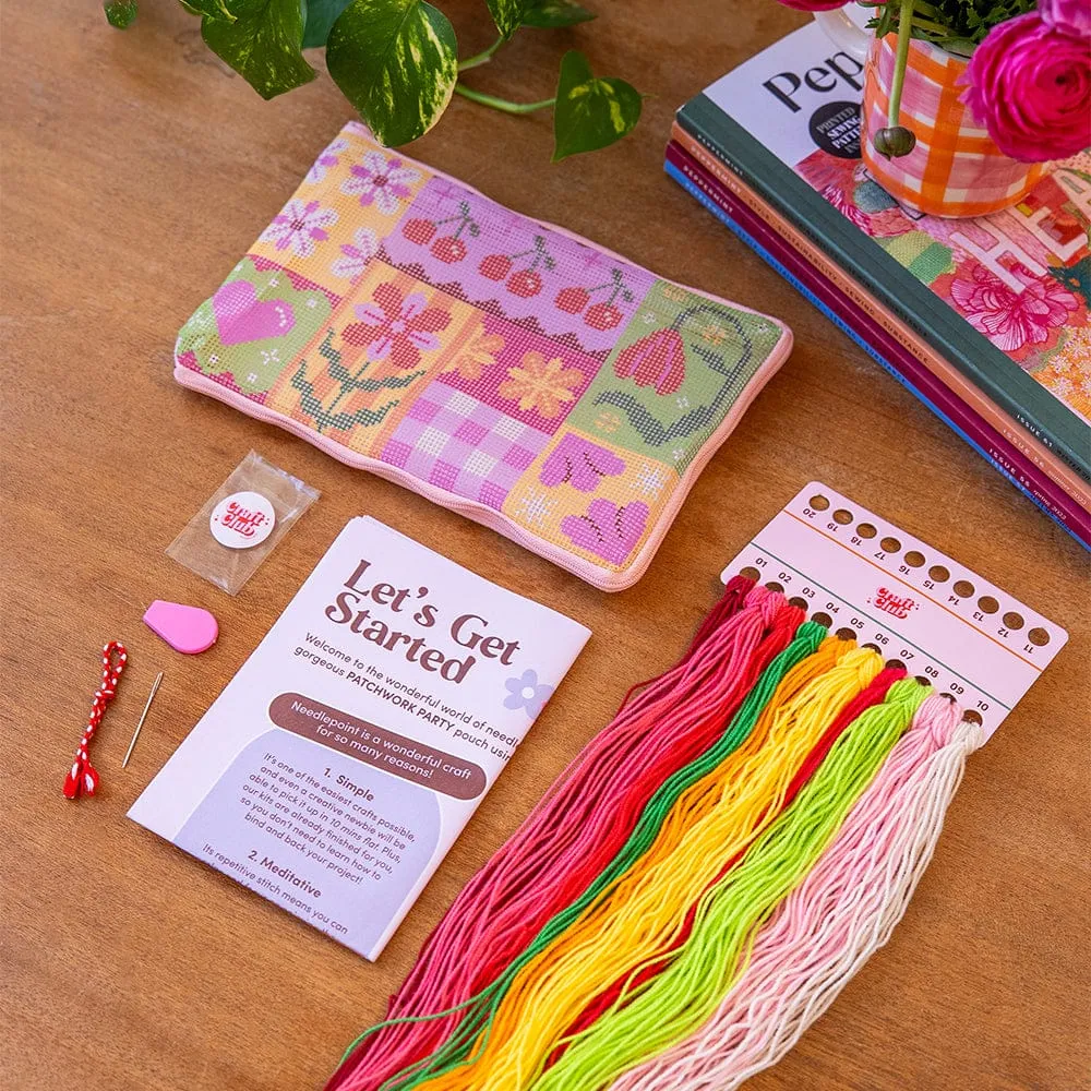 Craft Club Patchwork Party kit etui goblen 22x14,5 cm