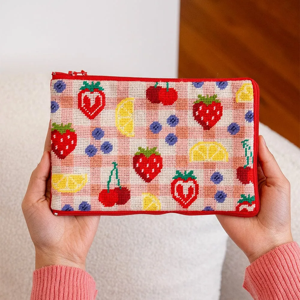 Craft Club Fruit Market kit portfard fructe 22x14,5 cm